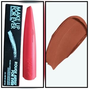 Makeup Forever Rouge Artist Long wearing Lipstick In Burning Love Terracotta 320